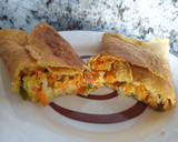 Foto del paso 5 de la receta: Enrollada de garbanzo con vegetales
