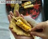 A picture of step 9 of Chickpea stuffed kebab in roasted gravy.