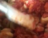 Foto del paso 12 de la receta: Maxi timbal de berenjena y pasta cocida con Dashi, atún y salmón