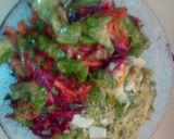 Foto del paso 2 de la receta: Zapallitos revueltos con ensalada fresca mixta
