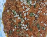 A picture of step 6 of Gajar halwa.