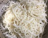 A picture of step 1 of Veg Chow Mein / Chinese Noodles.