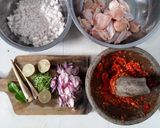 Foto langkah ke 1 dari resep Lawar Ayam Khas Lembata Gurih Seger 👍.