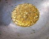 A picture of step 2 of Bathua bhujia.