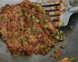 A picture of step 4 of Pav bhaji.