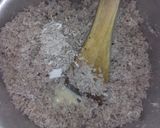 A picture of step 4 of Milkmaid Coconut Ladoos..