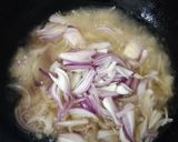 A picture of step 1 of Bombay Biryani.