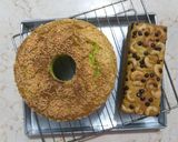 Foto langkah ke 9 dari resep Bolu tape pandan+step by step.