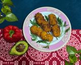 عکس مرحله 3 از دستور میگو سوخاری سیخی