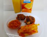 Peppered fried yam and Turkeymatakin girki6 hoto