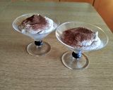 A picture of step 3 of Coffee "Spumone" with Non-Dairy Whipped Topping.