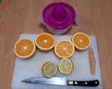 Foto del paso 2 de la receta 4. Granada con zumo de naranja