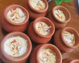 A picture of step 2 of Badami Matka Kheer.
