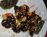 Foto del paso 4 de la receta: Pincho de pollo, con salsa de soja y miel 🍯