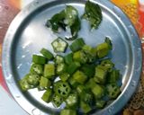வெண்டைக்காய் மோர் குழம்பு(vendakkai mor kulambu recipe in tamil) ரெசிபி ஸ்டேப் 1 புகைப்படம்