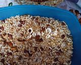 A picture of step 3 of Oven Roasted Puffed Rice Mixture.