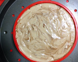 Foto del paso 5 de la receta: Cheesecake triple chocolate saludable con cobertura de frutos rojos