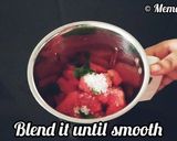 A picture of step 2 of Watermelon Cooler | Quick And Refreshing Drink.