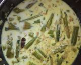 A picture of step 3 of Drumstick milk curry.
