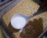 A picture of step 6 of Turkish Milk cake.