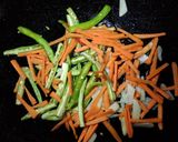 A picture of step 2 of Instant Fried pickles.