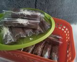 Foto langkah ke 8 dari resep Dadar gulung isi coklat pisang lumeerr.