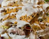 A picture of step 2 of Loaded salad.