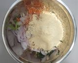 Gambar langkah 5 resipi Mix Vegetables Pakoray.