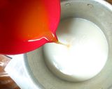 Foto langkah ke 4 dari resep Almond Milk Orange Pudding (Pudding Sehat).