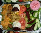 A picture of step 3 of Mexican salad.