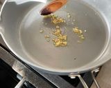 A picture of step 3 of Stir Fried Napa Cabbage.