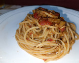 Foto del paso 8 de la receta: Spaghetti con salsa de berenjena 😋😋😋😋