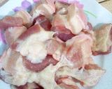 Hình bước làm 1 của món Khoai sọ kho thịt ba chỉ