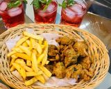 A picture of step 3 of Pyaz pakora.
