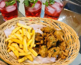 A picture of step 3 of Pyaz pakora.