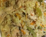 A picture of step 2 of Chicken fried rice.