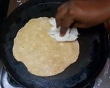 A picture of step 4 of Radish roti.
