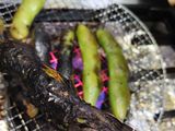 Grilled broad beans(Fava beans)