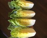 A picture of step 1 of California Farm Fermented Napa Cabbage Kim Chi.