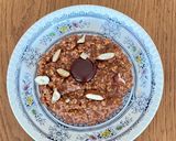 Une image de l'étape 1 de Porridge au chocolat.