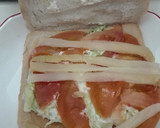 Foto del paso 4 de la receta: Sándwich o sangui vegetal con queso