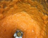 A picture of step 1 of Tri colour juice.
