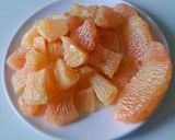 Hình bước làm 1 của món Gỏi BƯỞI tai heo