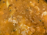 Sopa surtido de mariscos