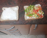 Foto del paso 3 de la receta: Sándwich de ensalada, huevo duro, jamón de pavo y mayonesa