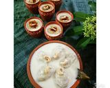 A picture of step 1 of Kandhamula(Sweetpotato) Khira Gaintha Pitha….Odia Cuisine.