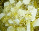 A picture of step 2 of Egg coated tofu.
