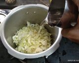 A picture of step 1 of Cabbage Kofta. Curry.