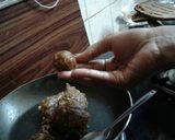 A picture of step 8 of Kajur laddus.