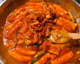 A picture of step 8 of Homemade Tteokbokki (Spicy Korean Rice Cakes).